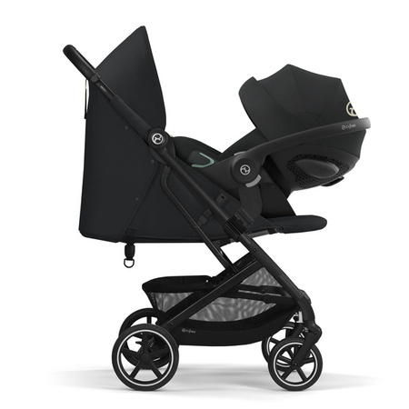 Cybex Beezy Wózek Spacerowy Rama Czarna Magic Black 2024
