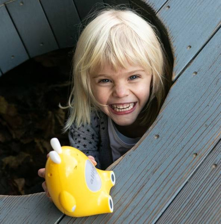 Alilo Króliczek Happy Bunny P1 Żółty