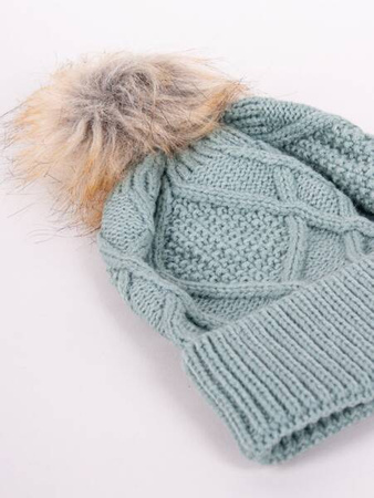 Yoclub! Czapka Zimowa Dziewczęca 50-52