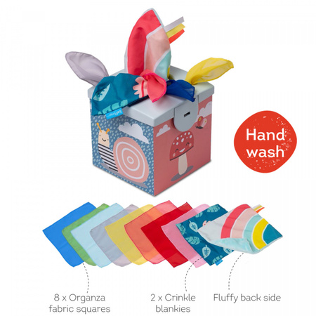 Taf Toys Sensoryczne Pudełko na Chusteczki Zabawa i Rozwój