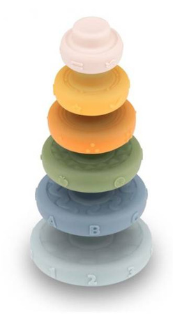 Canpol Babies Sensoryczna Układanka Piramidka