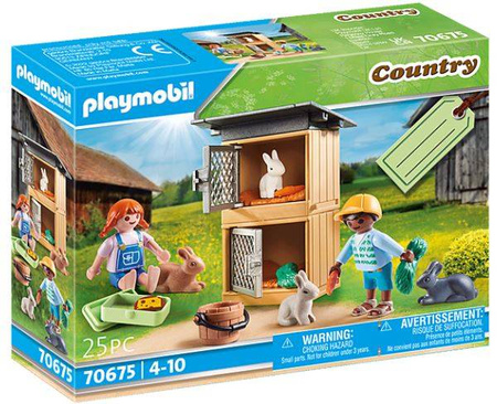 Playmobil Zestaw Upominkowy Karmienie Królików 70675
