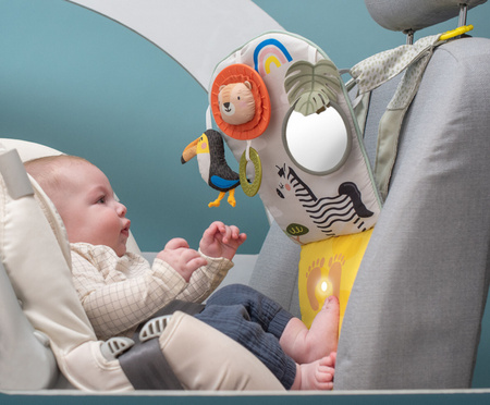Taf Toys Samochodowe Centrum Aktywności Savannah – Podróżna Zabawka Rozwojowa