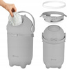 Lionelo Purebin Kosz na Pieluchy Grey
