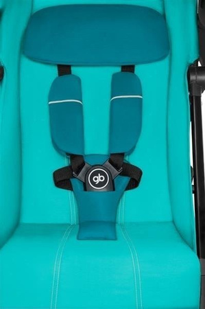 GB Qbit + Wózek Spacerowy Silverfox Grey