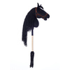 Hoppihorse Koń na Kiju Hobby Horse A4 Czarny 64cm