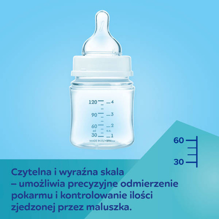 Canpol Babies PP Easy Start Royal Baby Butelka Szeroka Antykolkowa 240ml 35/234 Niebieski