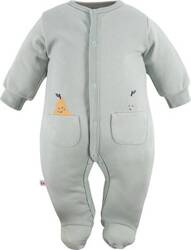 Eevi Pajac Pearfect Kieszonka Zielony 68cm