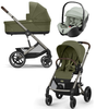 Cybex Balios S Lux 2.0 Wózek Spacerowy + Britax Romer Baby-Safe Pro Fotelik Samochodowy 0-13kg