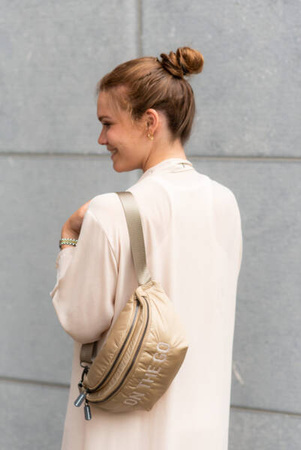 Childhome Nerka Banana Bag Pikowana Beżowa