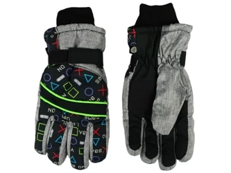 Yoclub! Rękawiczki Narciarskie Chłopięce 14cm