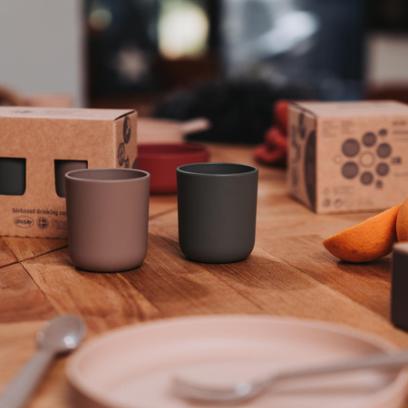 Dantoy TINY BIObased Kubek niekapek 2 szt Mocca/ Nude