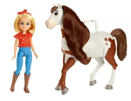 Spirit Mustang Lalka Abigail + Koń Boomerang GXF20 GXF23