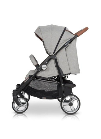 Easy Go Domino Wózek Bliźniaczy Latte