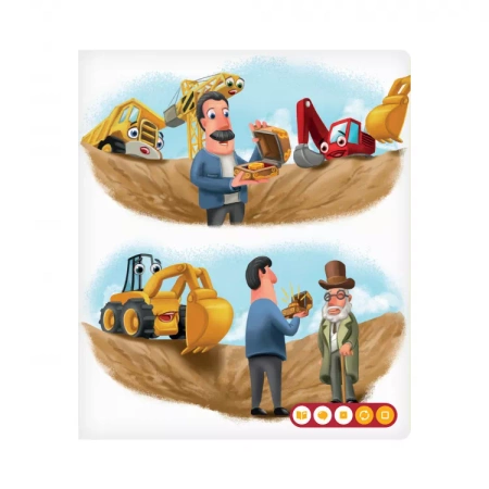 Czytaj z Albikiem Książka Henio Koparka 3+