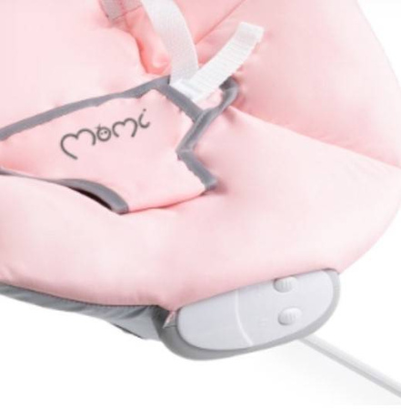 MoMi Glossy Leżaczek Króliczek