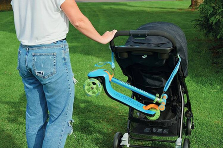 Trunki Składna Hulajnoga Mała Niebieska