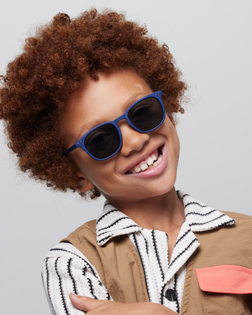 IZIPIZI Okulary Przeciwsłoneczne dla Dzieci 5-10 lat Navy Blue E