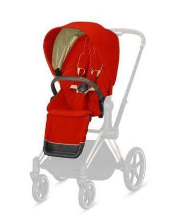 Cybex Priam 2.0 Wózek Głęboko Spacerowy Rama Rose Gold + Fotelik Cloud Z I-Size 0-13kg Autumn Gold