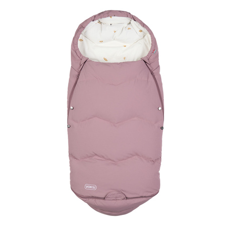 BeSafe Voksi Explorer Śpiworek Puchowy Do Wózka/Fotelika - Ciemny Róż