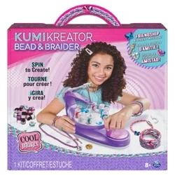 Spin Master Cool Maker - Kumi Kreator 3w1 Zestaw Do Tworzenia Naszyjników i Bransoletek Przyjaźni
