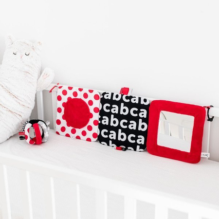 Canpol Babies Pluszowa Piłka Kontrastowa Sensory Toys 68/082