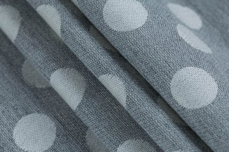 LennyLamb Nosidełko LennyLight Z Tkaniny Żakardowej 100% Bawełna, Rozmiar Standard - Polka Dots Plop