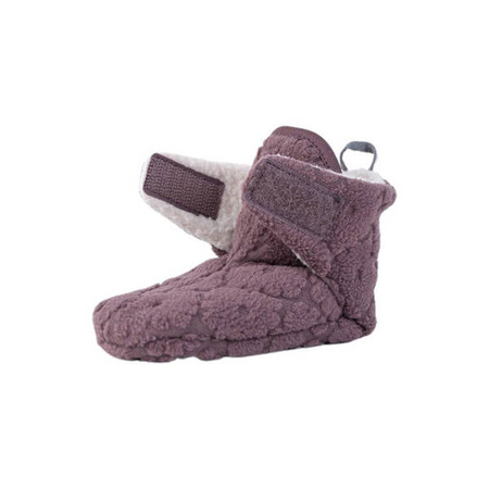 Lodger Fleece Polarowe Buciki Kapcie 3-6 msc Wrzosowe Mauve