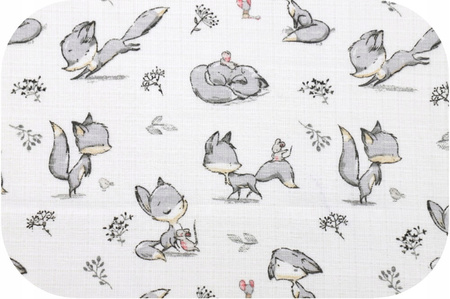 Ega Pielucha Tetrowa 70x80cm 0503 Lisek Szary