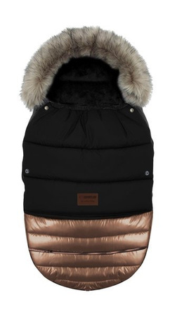 Babyactive Śpiwór Duży Glossy Black Rose Gold DS_02