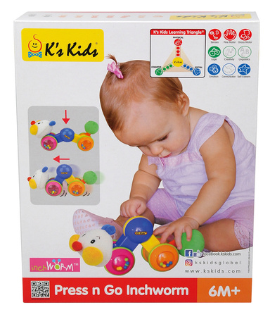 Training2s Zabawka Edukacyjna - Interaktywna Jeżdżąca Gąsienica