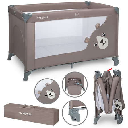 Kidwell Blissy Basic Łóżeczko Turystyczne Beige