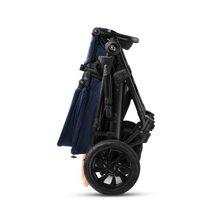Kinderkraft Prime Wózek Głęboko-Spacerowy 2w1 + Mommy Bag Deep Navy