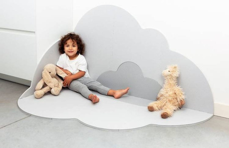 Quut Playmat Mata do Zabawy Duża Chmurka Pearl Gray