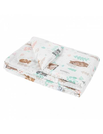Bonjour Cherie Bambusowa Kołderka Niemowlaka 65x75 cm Animals
