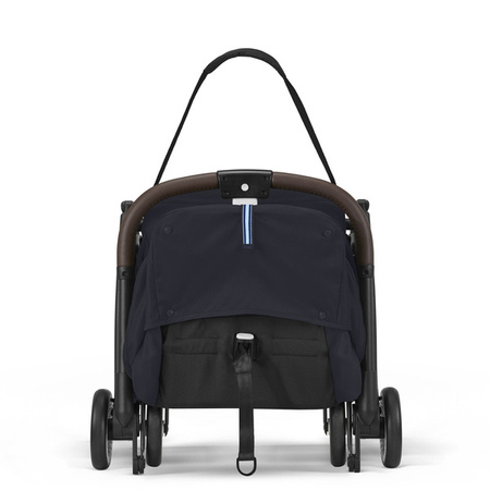 Cybex Orfeo Wózek Spacerowy Rama Srebrna Dark Blue