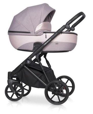 Riko Nano Pro Wózek Głęboko-Spacerowy 2w1 Pearl Pink