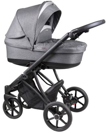 Coletto Craft Wózek Głęboko-Spacerowy 2w1 C-02 Czarna Rama