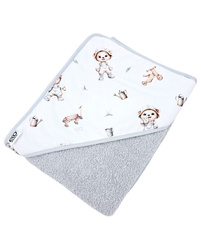 Eko Okrycie Kąpielowe Miś 100x100 cm