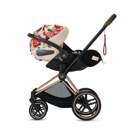 Cybex Cloud Z I-Size Fotelik Samochodowy 0-13 kg + Baza Z-fix Spring Blossom Light