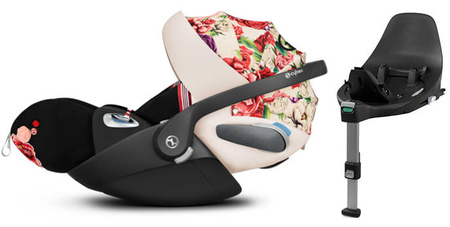 Cybex Cloud Z I-Size Fotelik Samochodowy 0-13 kg + Baza Z-fix Spring Blossom Light