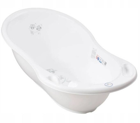 Tega Wanienka Mała 86cm Sowa z Odpływem Biała