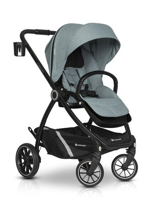 Euro-Cart Crox Pro - Wózek Spacerowy z Gondolą Miękką Mineral