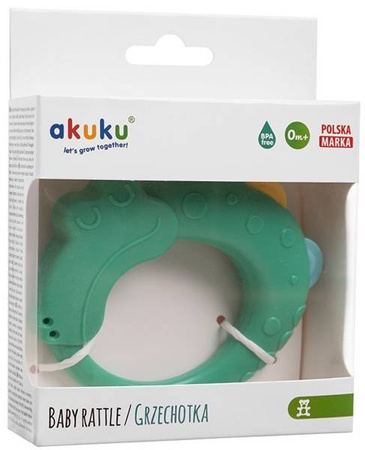 Akuku Grzechotka Krokodyl A0539