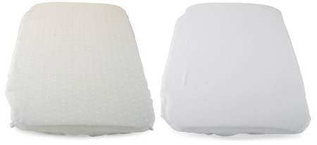 Chicco Prześcieradło do Łóżeczka Next2Me Forever 2szt Grey Fox