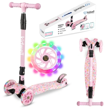 Kidwell Vento Hulajnoga Trójkołowa Balansowa Candy