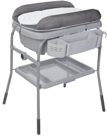 Chicco Cuddle&Bubble Wanienka z Przewijakiem Graphite Melange