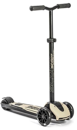 Scootandride Highwaykick 5 LED Hulajnoga Składana Ze Świecącymi Kółkami 5+ Ash