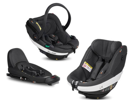 BeSafe Beyond Go Fotelik Samochodowy 0-18 kg + Baza Czarny Cab