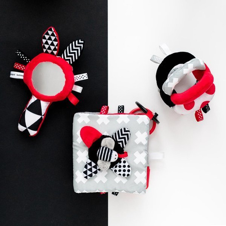 Canpol Babies Pluszowa Piłka Kontrastowa Sensory Toys 68/082